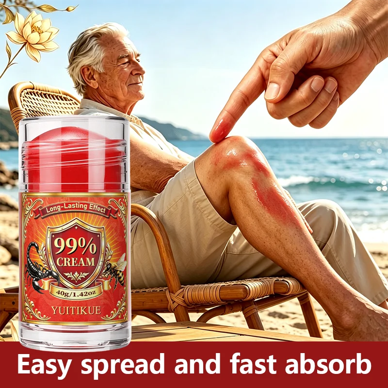 99% Cream Deodorant Stick Long Lasting Underarm Odor Control - 12