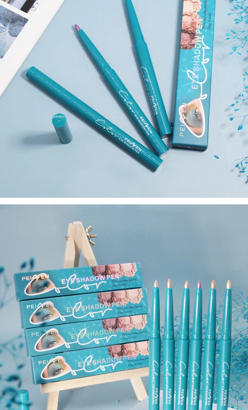 Peifen Waterproof Eyeshadow Stick Shiny Shimmer Eye Makeup Pen - 20