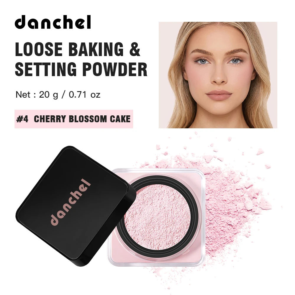 Matte Loose Setting Powder for Oil Control and Long-Lasting Makeup