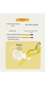 LED Light Ear Wax Removal Tool Kit for Adults and Children