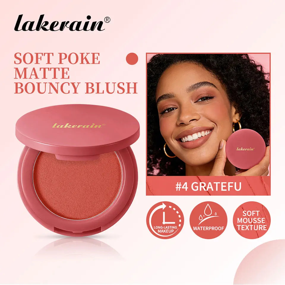 Matte Cream to Powder Bouncy Blush for Natural Flush - 7