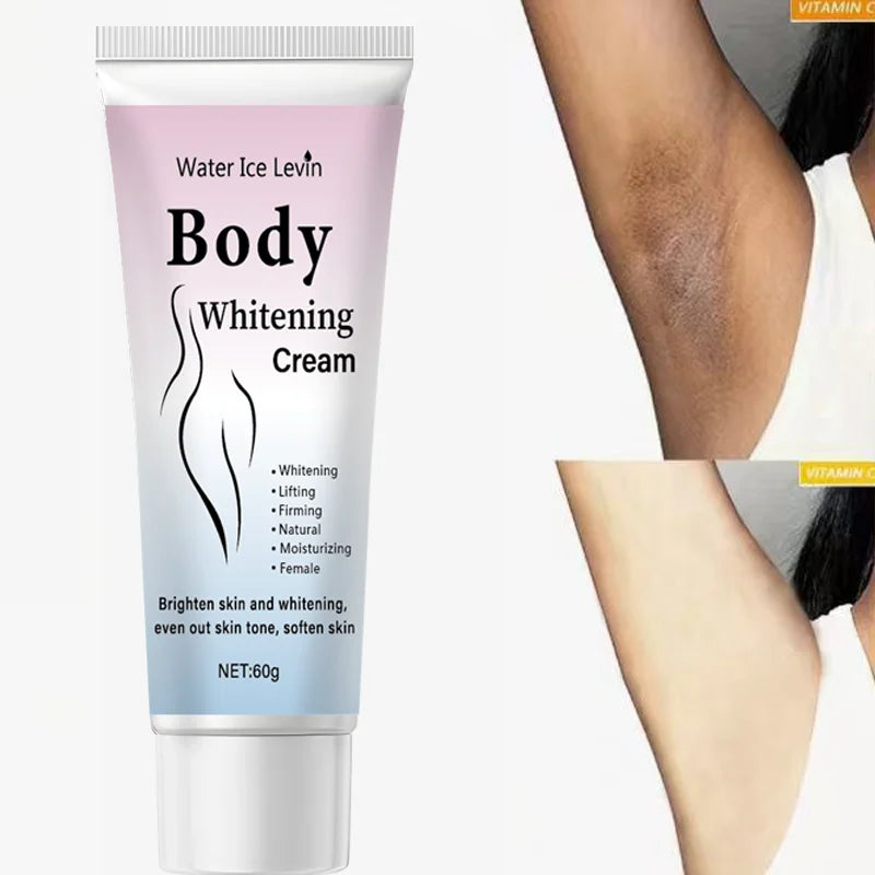 Water Ice Levin Body Whitening Cream Brightening Moisturizer 120g Pack