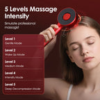 Electric Scalp Massage Comb with Red Light Therapy for Hair Growth
