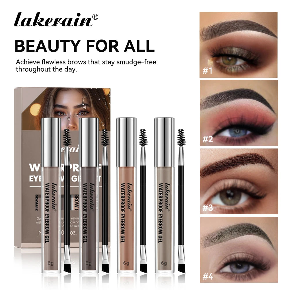 Waterproof Eyebrow Tint Gel for Defined Natural Brows