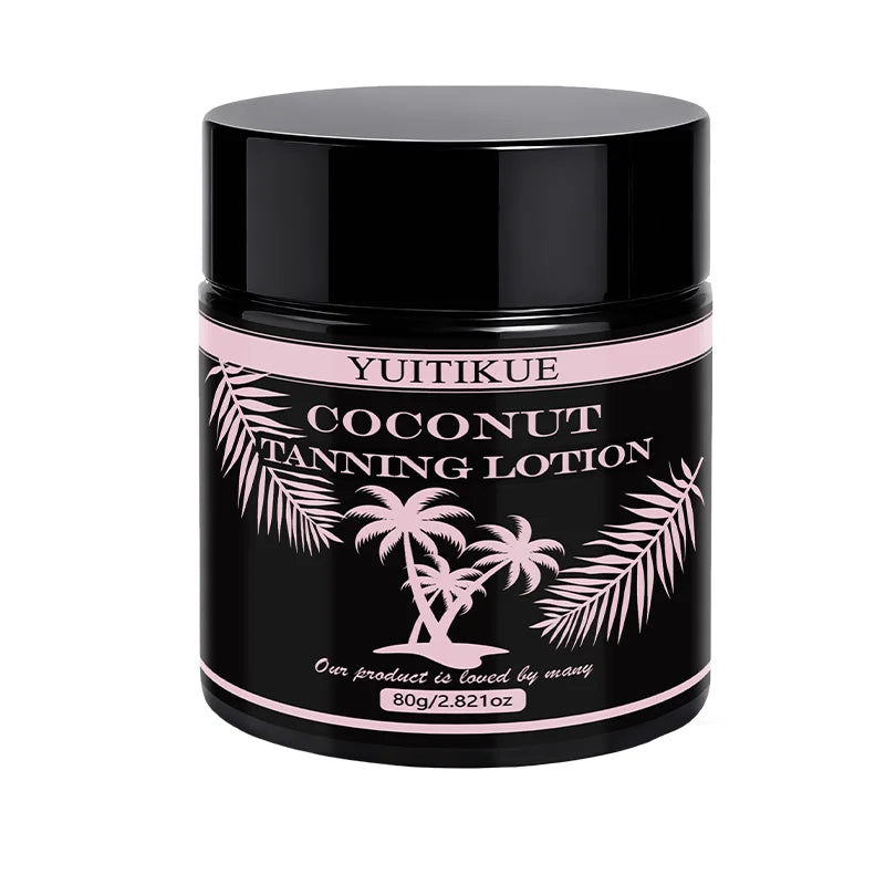 YUITIKUE Coconut Sunless Tanning Lotion Natural Bronzer for Body