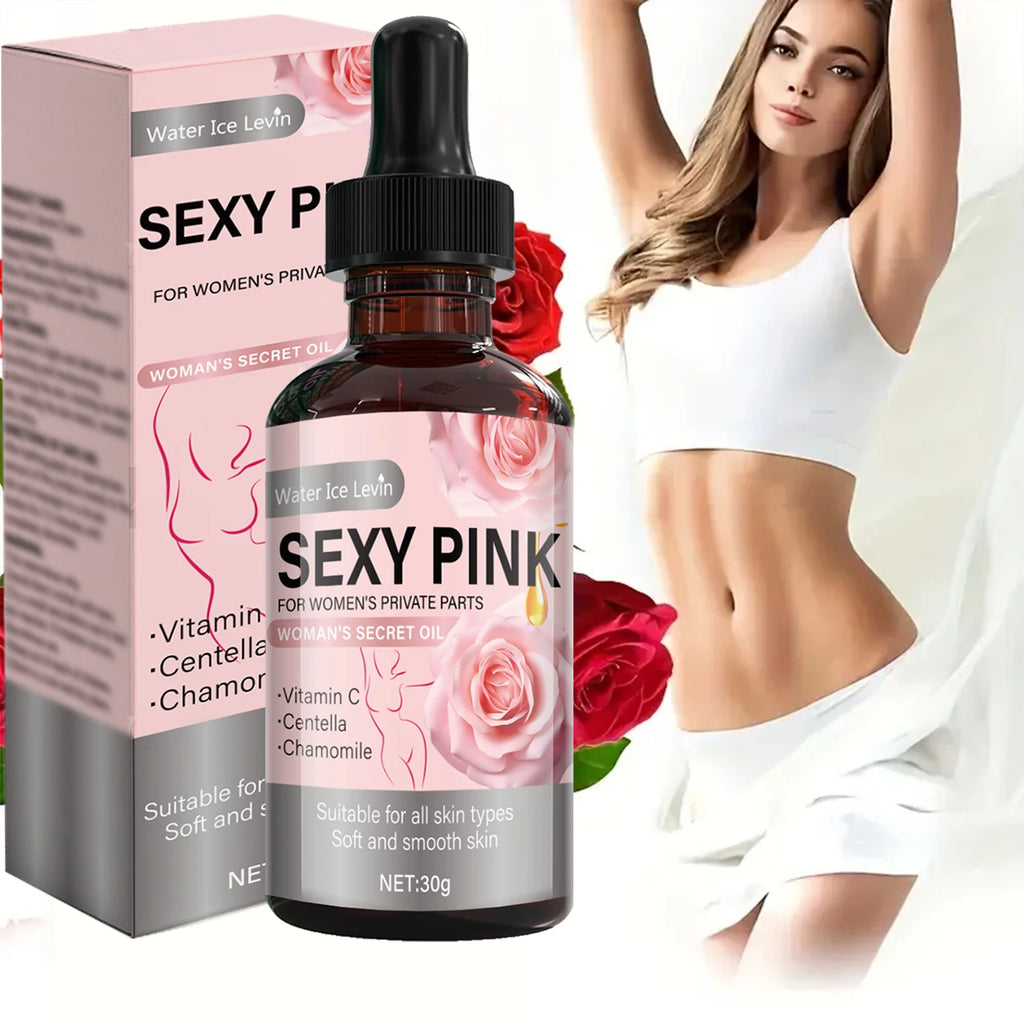 Sexy Pink Intimate Moisturizing Oil Rose Rosemary Body Care Cream