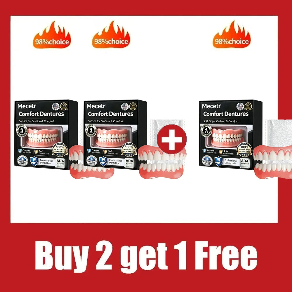 Adjustable Silicone Dentures for Adults - 10
