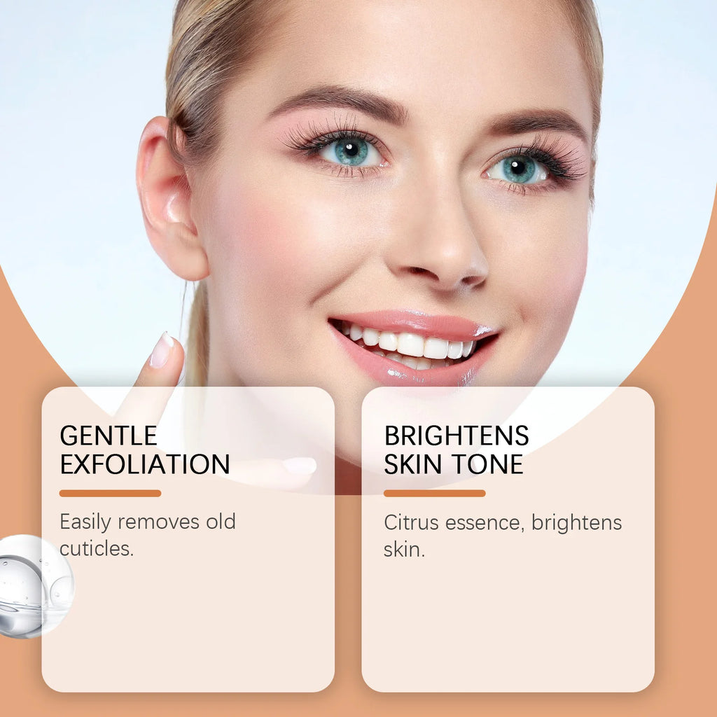 Brightening Orange Facial Exfoliating Gel