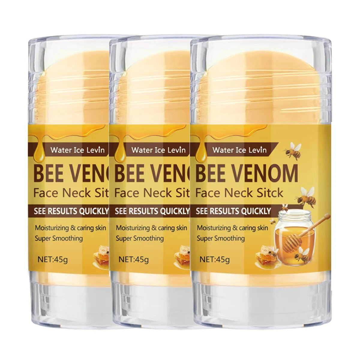 Bee Venom Face and Neck Firming Stick Anti Aging Collagen Moisturizer - 6