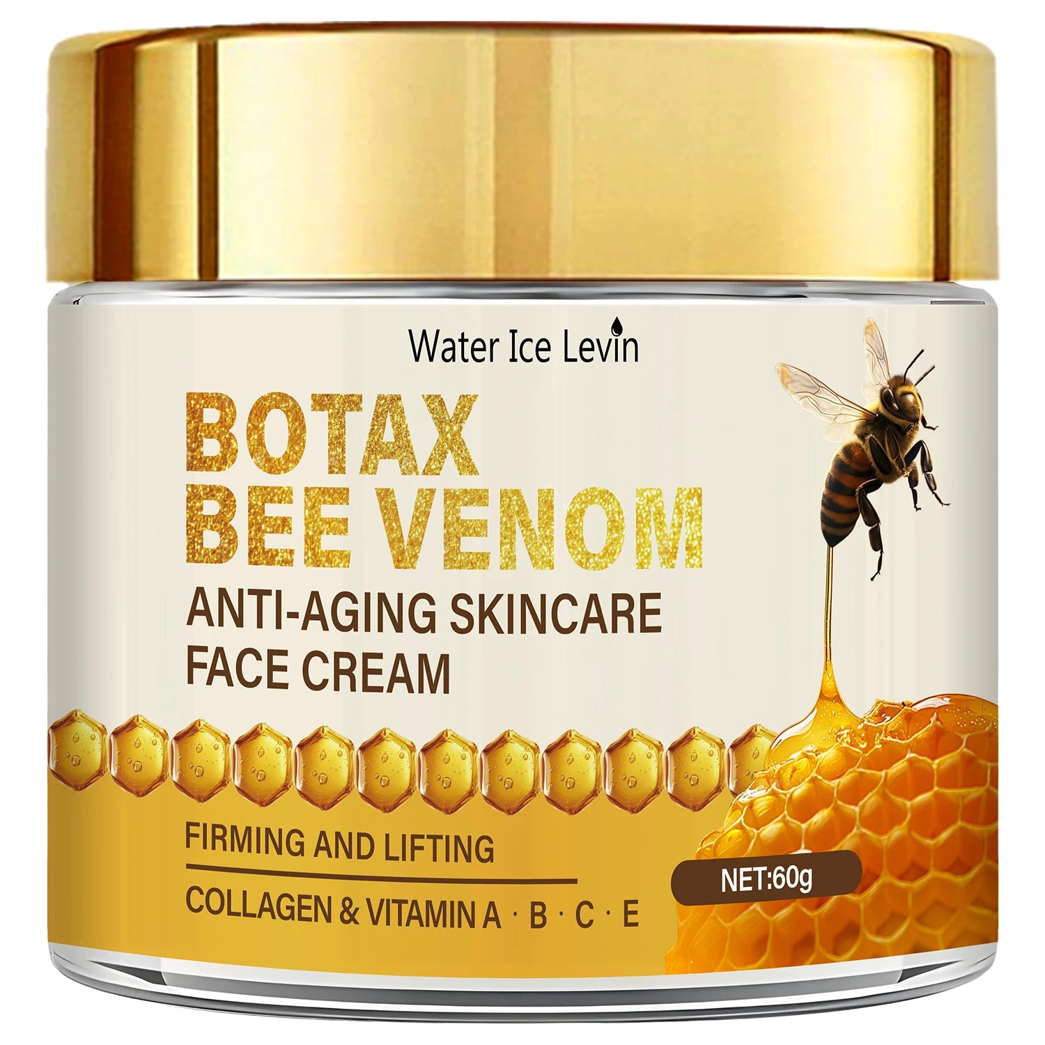 Bee Venom Collagen Face Cream Anti Aging Firming Lifting Moisturizer - 8