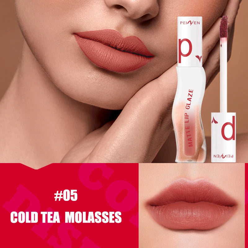 Long Lasting Matte Lipstick Waterproof Non Stick Lip Glaze