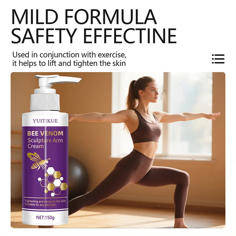 YUITIKUE Bee Venom Arm Firming Cream Tightening Body Sculpture Lotion - 7