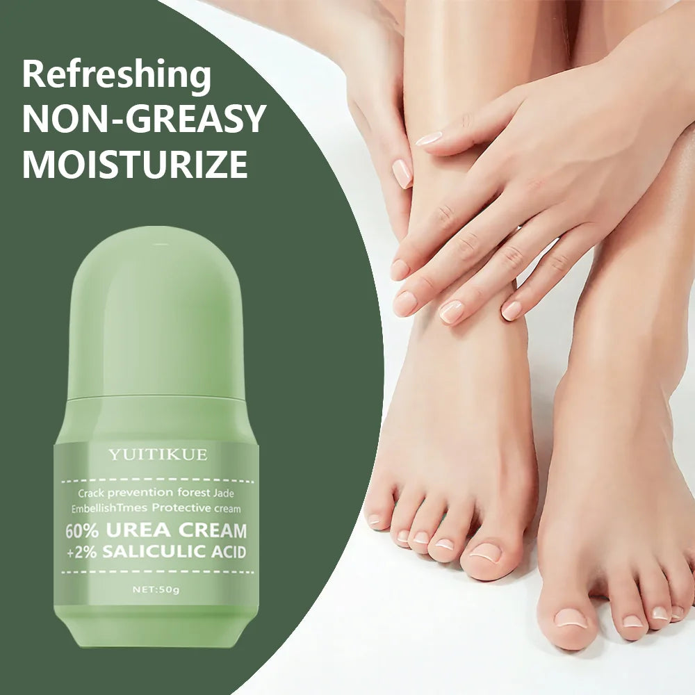Urea Foot Cream 50g Cracked Heel Repair Moisturizer with Salicylic Acid