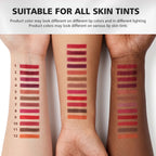 Professional 12-Piece Waterproof Lip Liner Pencil Set