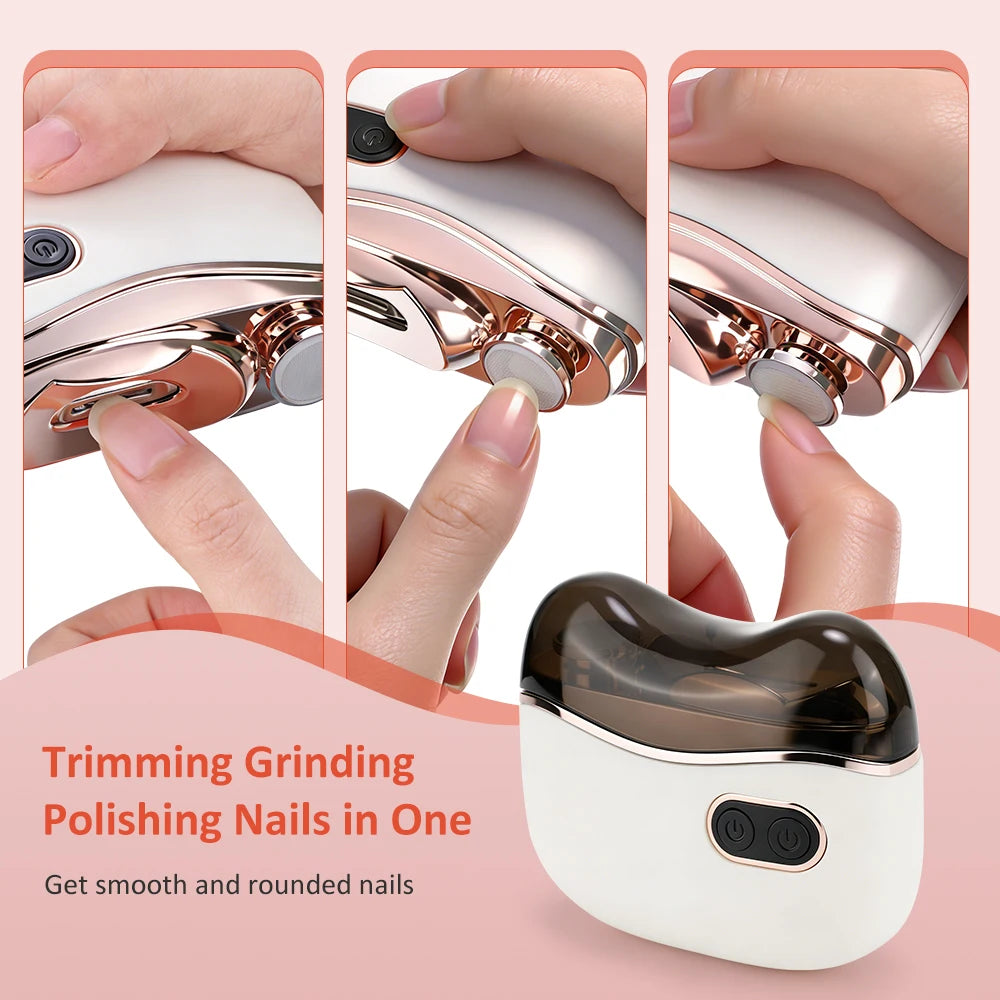 Electric Automatic Nail Trimmer and Clipper for Kids and Adults - 12