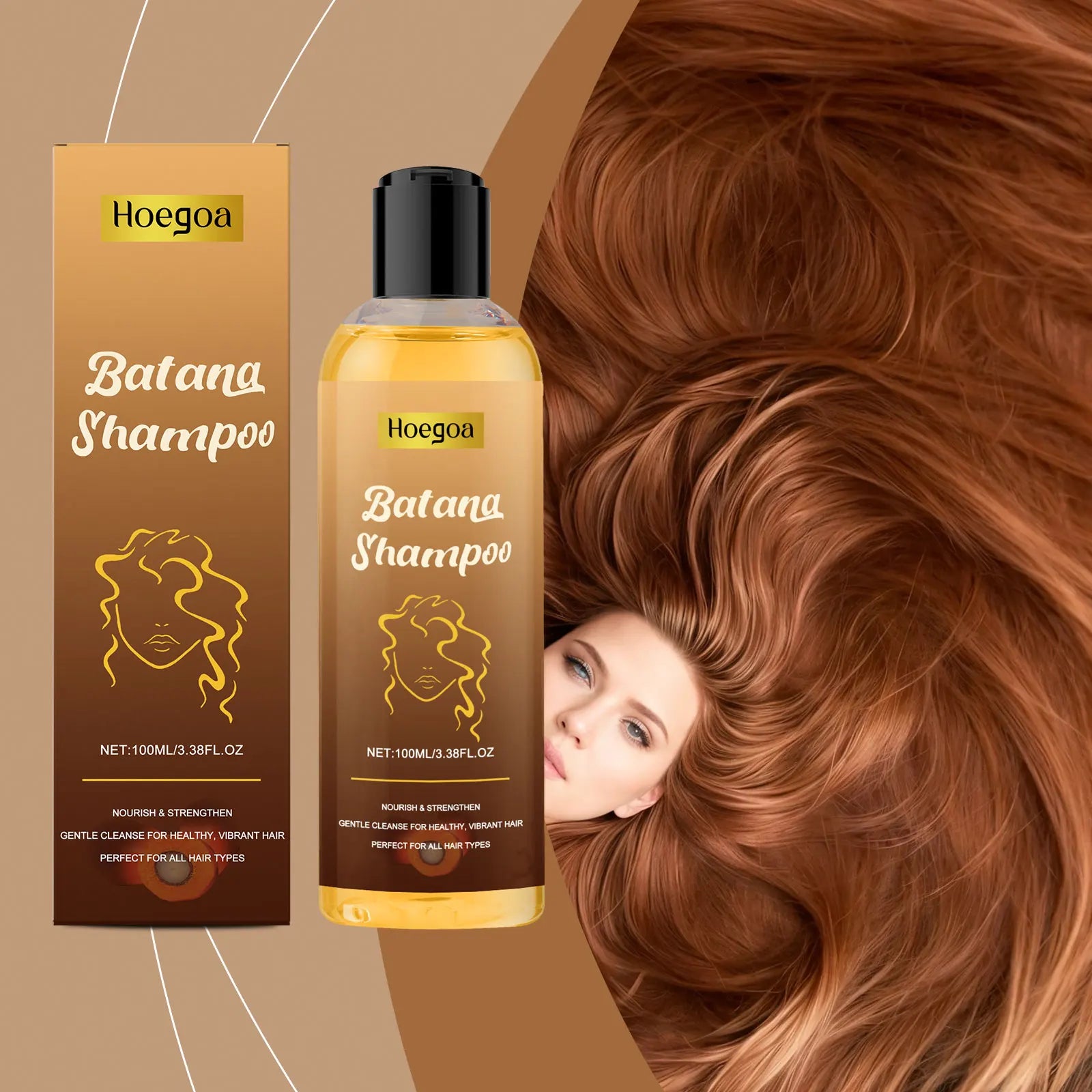 Batana Oil Hair Growth Shampoo for Scalp Treatment and Repair - 2