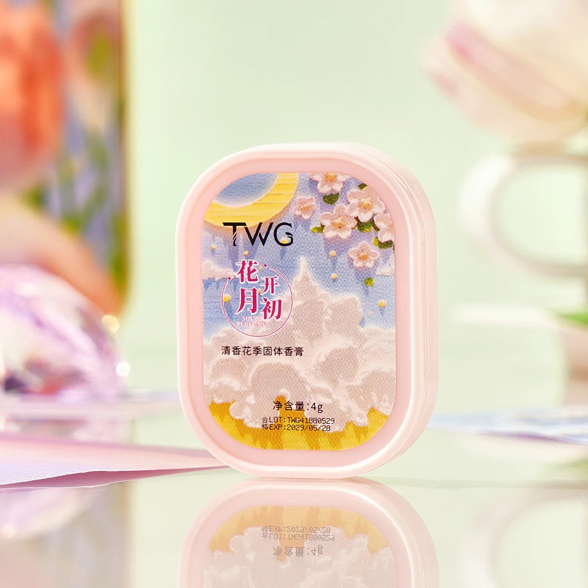 TWG Flower Season Solid Fragrance Set 3pc Portable Perfume Balm