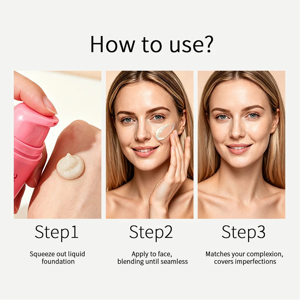 Color Changing Liquid Foundation with SPF 15 - 16