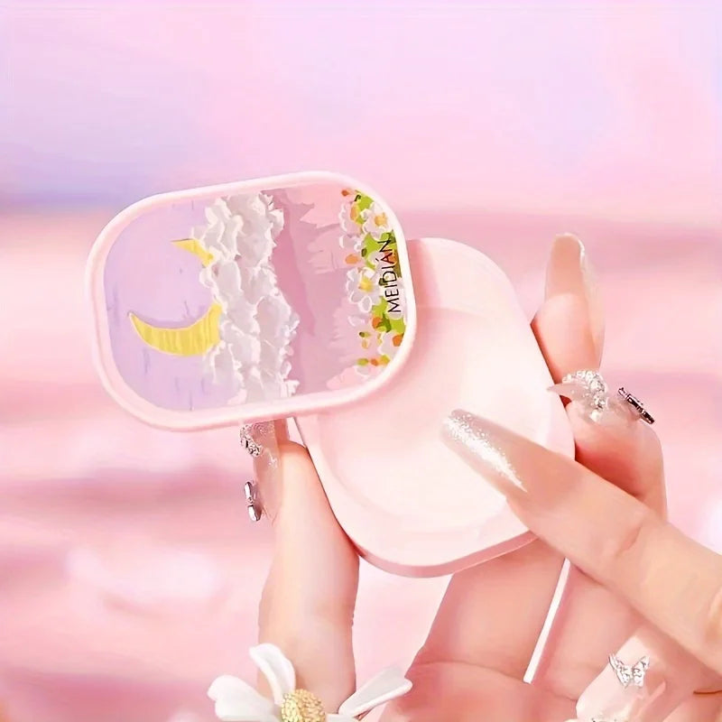 3pc Solid Floral Fragrance Cream Portable Perfume Balm Set