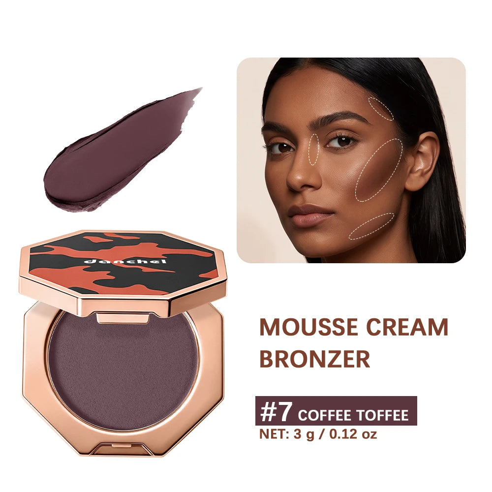 Cream Mousse Contour Bronzer for Sculpted Natural Finish