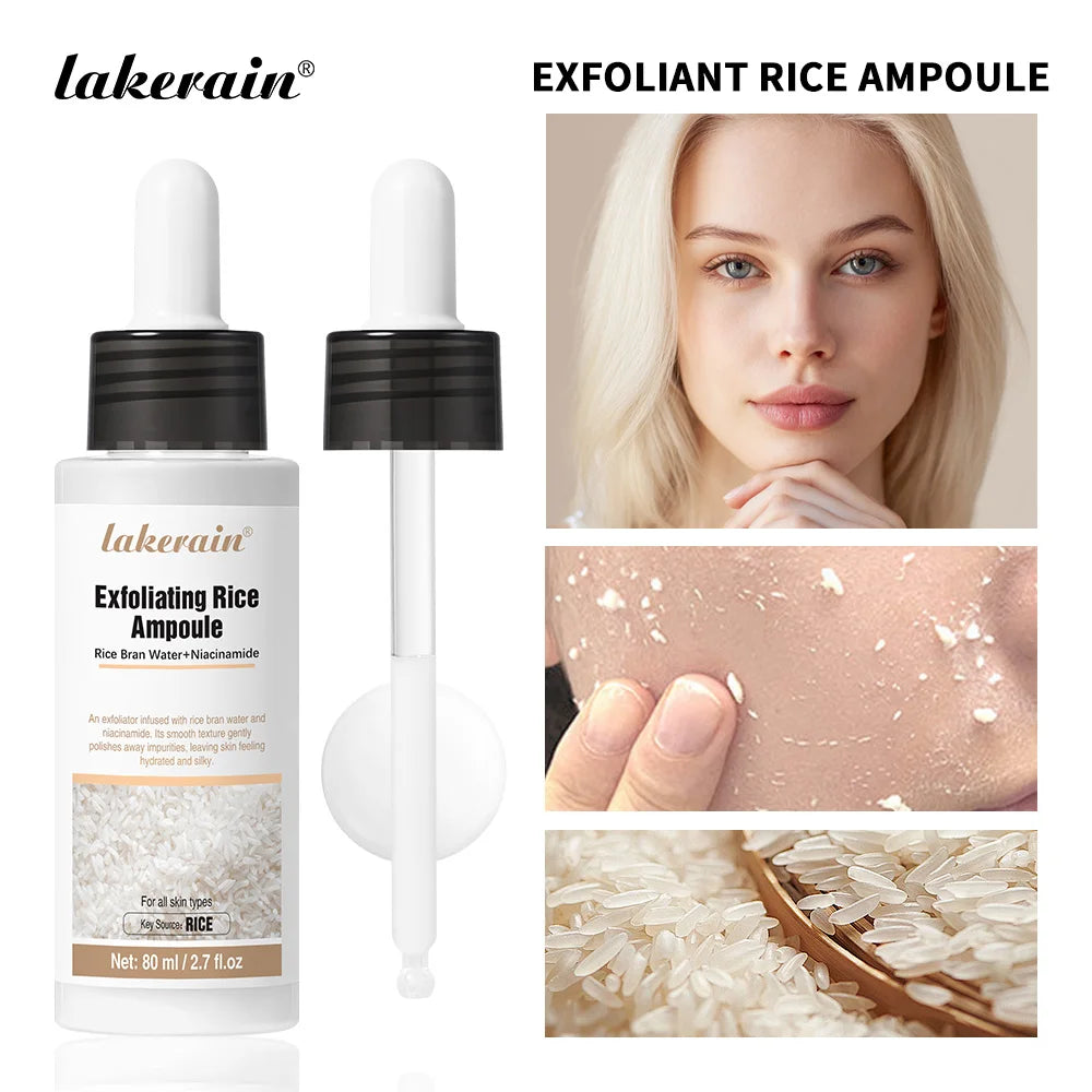 Exfoliating Rice Facial Essence for Brightening and Pore Refining