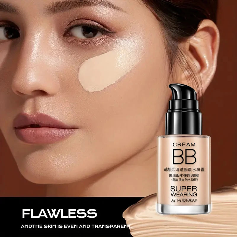 BB Foundation Cream Moisturizing Waterproof Long Lasting Concealer - 5