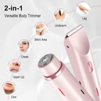 Electric Waterproof Shaver for Women Bikini and Body Hair Removal