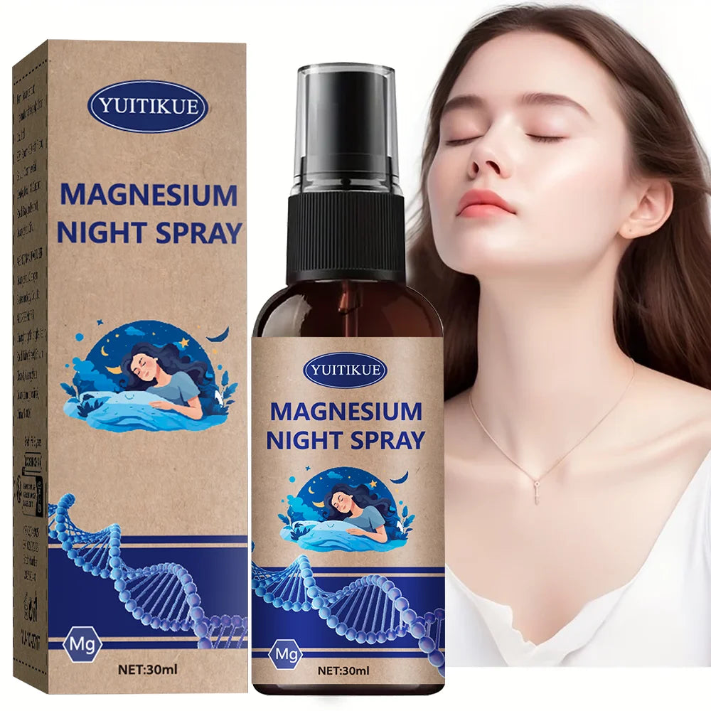 Magnesium Night Spray with Lavender Oil Sleep and Relaxation Mist 30ml - 2