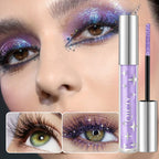 Glitter Mascara Waterproof Shiny Lash Enhancer for Party Makeup