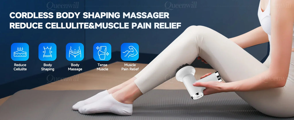 Portable Body Shaping Massager for Muscle Relaxation and Fitness