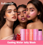 Cooling Water Jelly Blush Stick for Cheeks and Lips