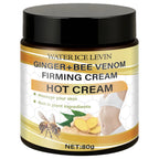 Ginger and Bee Venom Hot Firming Cream Pre Workout Body Moisturizer
