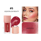 Waterproof Matte Liquid Blush with Built-in Applicator
