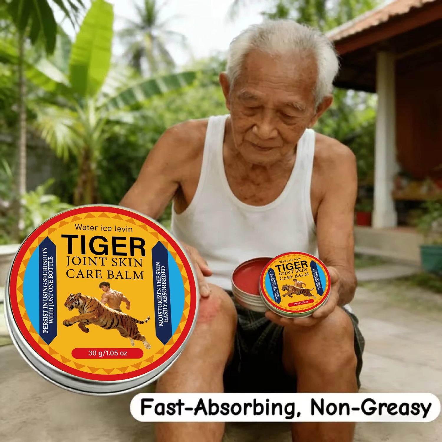 Tiger Joint Care Balm Moisturizing Skin Relief Cream 30g - 5