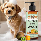 5-in-1 Pet Shampoo and Conditioner for Dogs and Cats Natural Wash