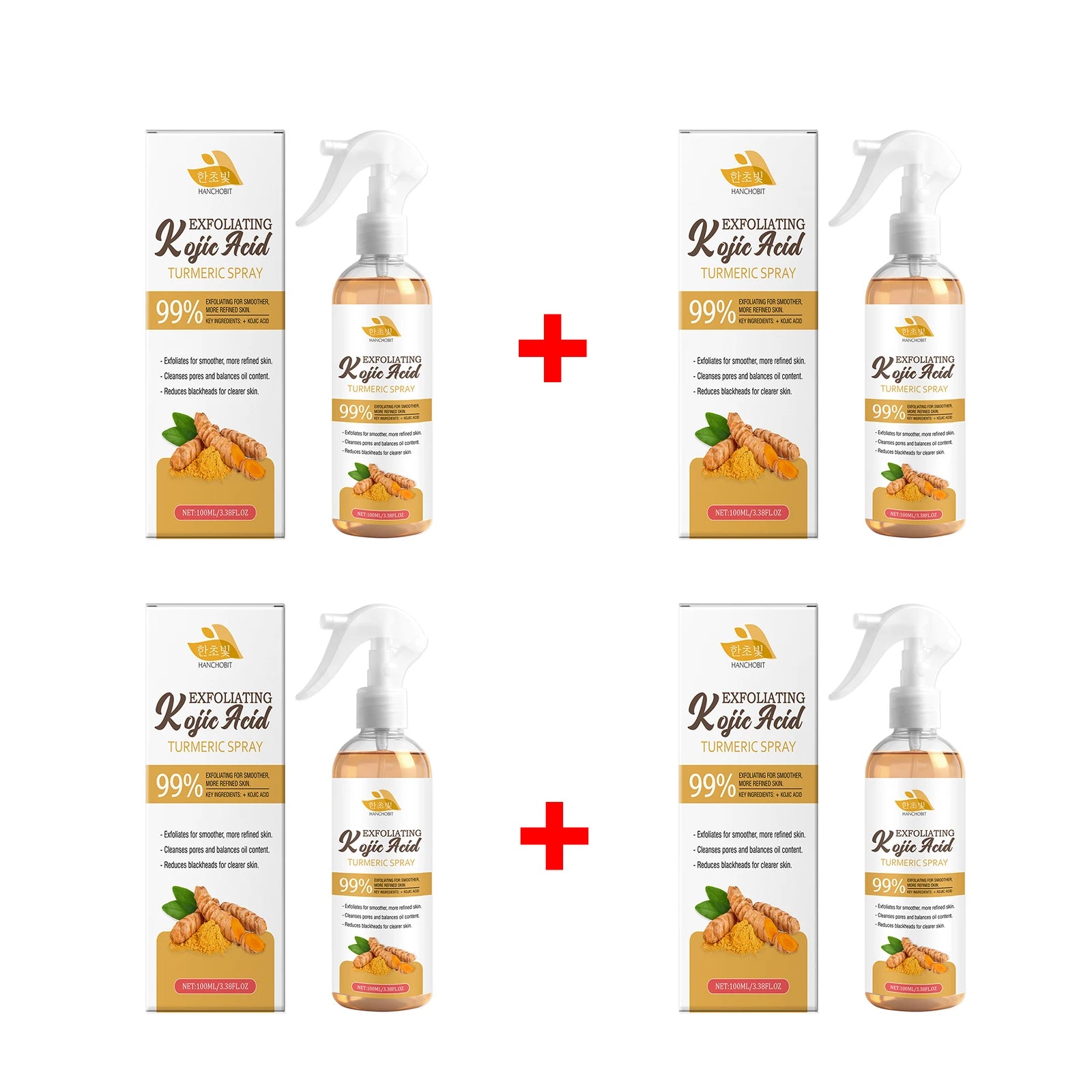 Kojic Acid Turmeric Exfoliating Facial Mist - 13