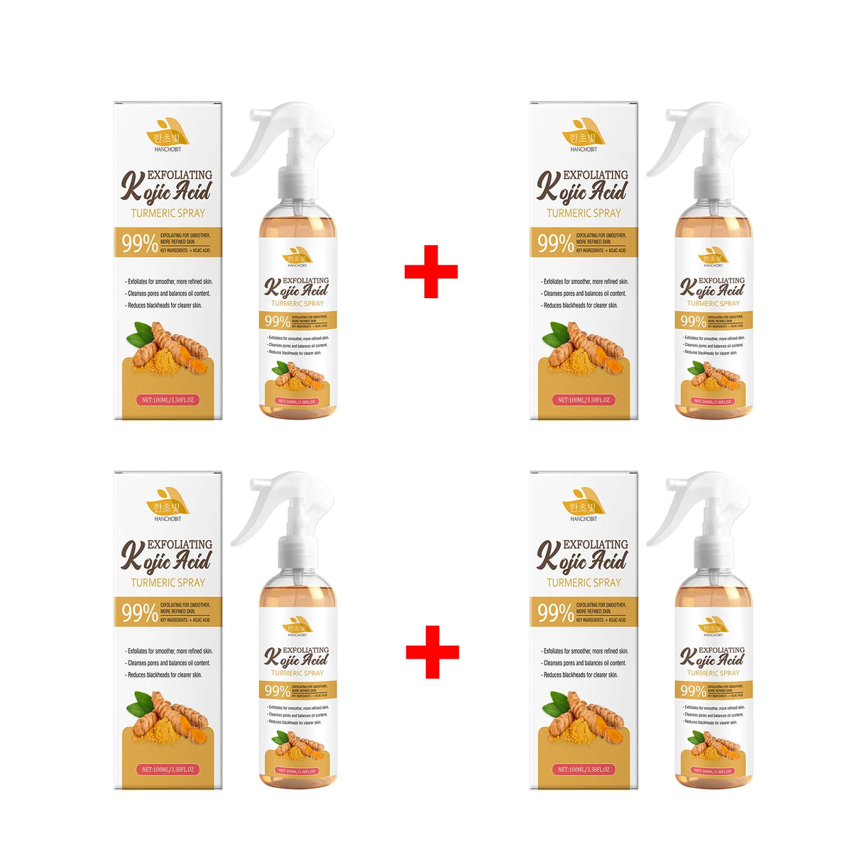 Kojic Acid Turmeric Exfoliating Facial Mist