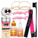 Goiple 7pcs Wig Installation Kit Lace Glue Remover and Hair Wax Stick