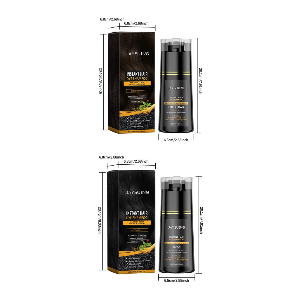 Polygonum Multiflorum 200ml Hair Dye Shampoo