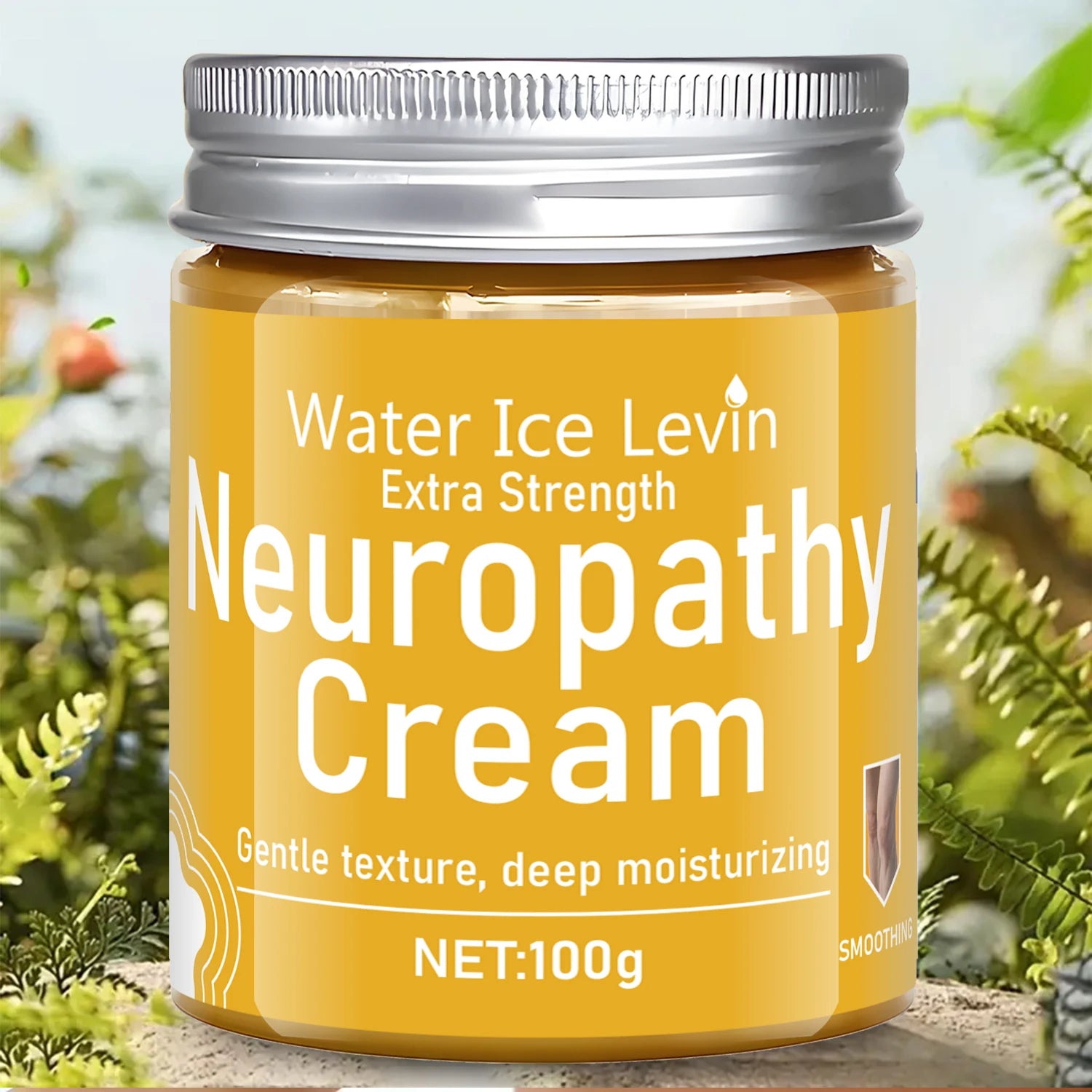 Water Ice Levin Neuropathy Cream Extra Strength Moisturizing Relief 100g - 1