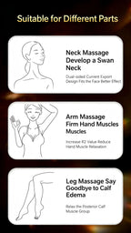 3-in-1 LED Microcurrent Facial Massager for Skin Tightening