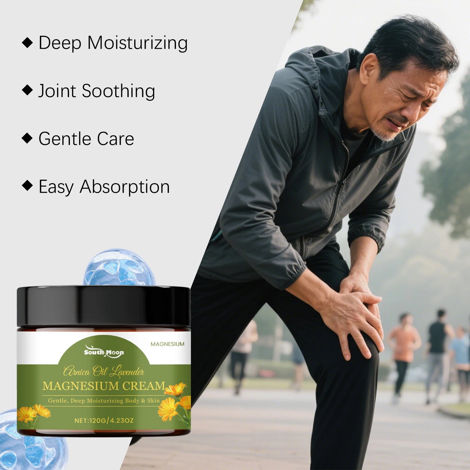 Joint Relief Magnesium Moisturizing Cream - 9