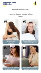 Portable Microcurrent Sleep Aid Device for Anxiety and Insomnia