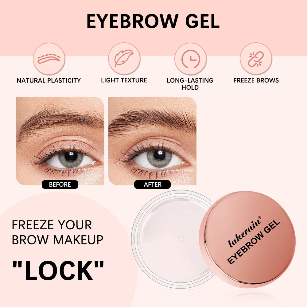 Waterproof Eyebrow Styling Gel for Natural Laminated Brows