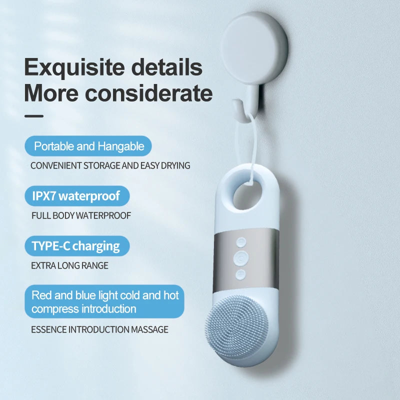 Hot and Cold Silicone Facial Cleansing Brush