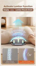 Electric Lumbar Traction and Back Massage Stretcher
