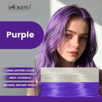Organic Ginger Hair Blackening Shampoo 500ml Permanent Color Dye