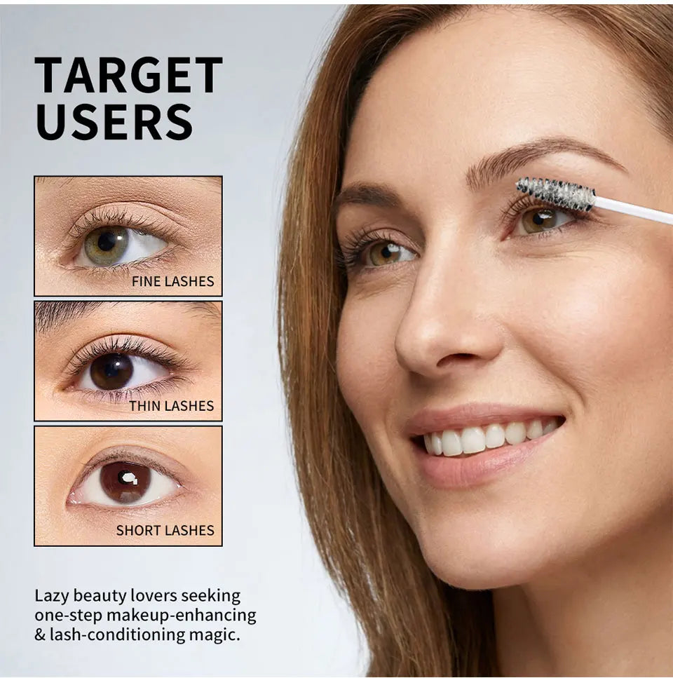 Lengthening Mascara and Lash Primer Set for Voluminous Lashes