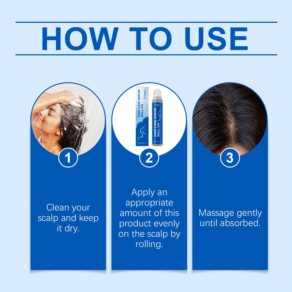 Rosemary Scalp Nourishing Hair Growth Serum Roller