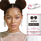 Hair Wax Stick and Edge Control Gel Set with Styling Combs